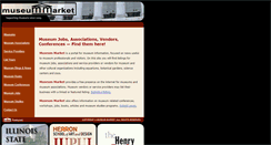 Desktop Screenshot of museummarket.com