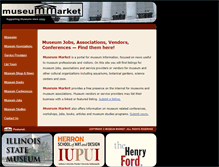 Tablet Screenshot of museummarket.com